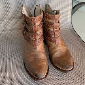 FREEBIRD By Steven ROPER Leather Ankle Boot Sz 9